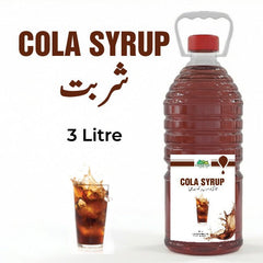 Cola Syrup / Cola Sharbat / 3 Liter Institutional Bulk For HORECA Family, Hotels, Restaurants, Catering, Cafes - ChiltanPure