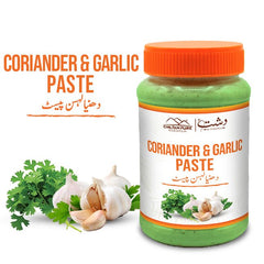 Coriander & Garlic Paste / دھنیا لہسن پیسٹ / Dhaniya Lehsan Paste / 700gm - ChiltanPure