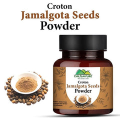 Croton Seeds Powder / Jamalgota Powder / جمالگوٹا سیڈز پاؤڈر / Gross Weight 110gm - ChiltanPure