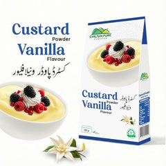 Custard Powder Vanilla / کسٹرڈ پاؤڈر ونیلا / Weight 285gm± - ChiltanPure