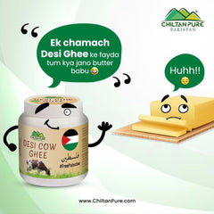 Desi Cow Ghee 🐄 The Natural Way to Strengthen Body, Mind, Bones , and Heart Health ,, No.1 Cow Ghee in PAK 🇵🇰 - ChiltanPure