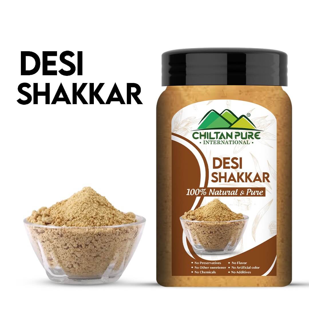 Desi Shakkar - 100% Natural & Pure - ChiltanPure