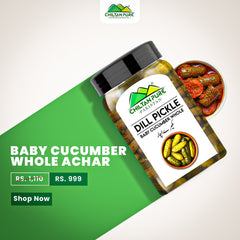 Dill Pickle / (کھیرے اچار) / Tangy Crunch. Natural Goodness. Freshly Preserved Delight 🥒 - ChiltanPure