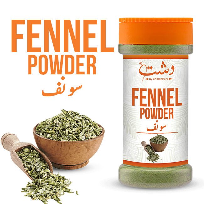 Fennel Powder - Spice Up Your Cooking and Health (Plastic packaging) - ChiltanPure