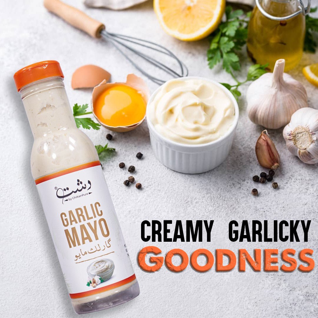 Garlic Mayo Sauce - Creamy Flavor fusion - ChiltanPure