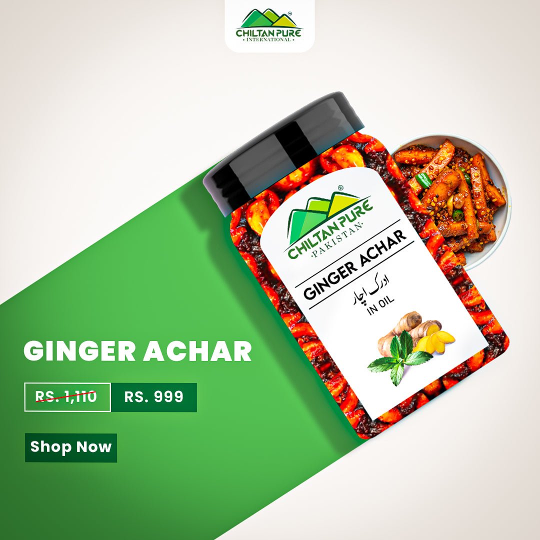 Ginger Achar – Flavorful, Aromatic, and Perfect for Every Meal - 520gm - ChiltanPure