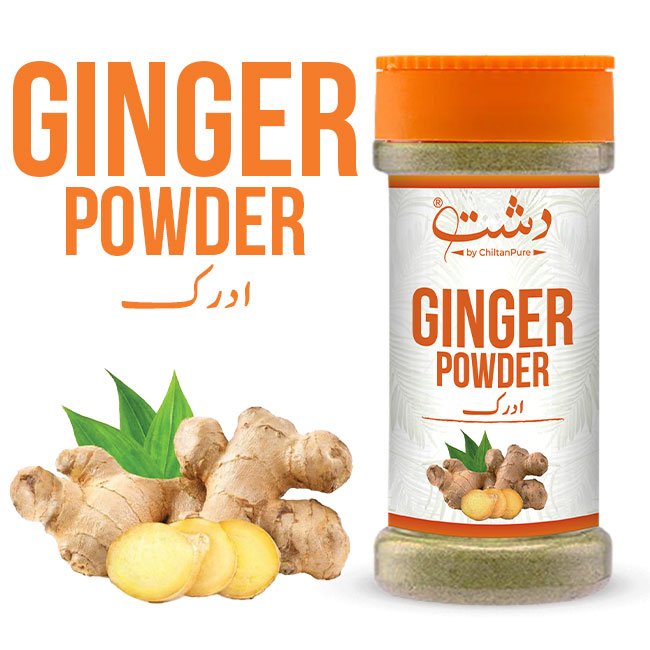 Ginger Powder - The Perfect Spice for Bold Flavor and Digestive Health (Plastic packaging) - ChiltanPure