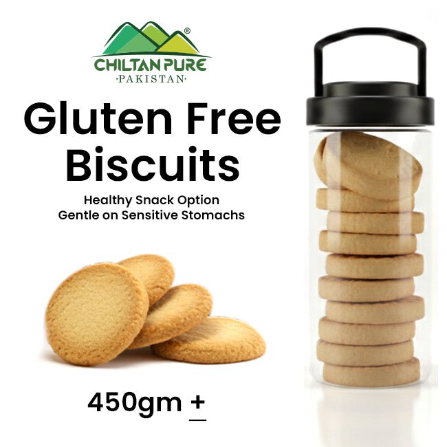 Gluten Free Biscuit Cookies / Made With Organic Desi Butter, Bakery Biscuit - ChiltanPure