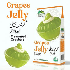 Grapes Jelly / Crystal Jelly Grapes 80±gm - ChiltanPure