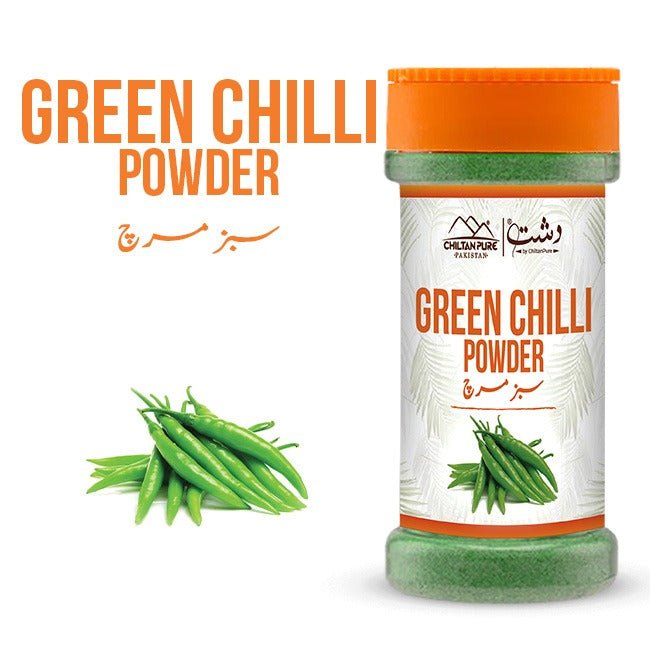 Green Chili Powder - Bold Heat & Natural Taste - ChiltanPure