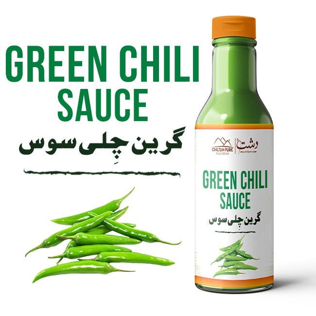 Green Chili Sauce – Spicy, Zesty & Flavor in every bite - ChiltanPure