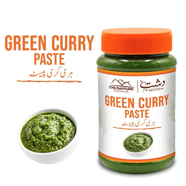 Green Curry Paste / ہری کری کا پیسٹ / Haari Curry Paste - ChiltanPure