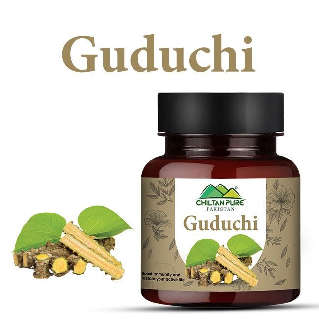 Guduchi / Giloy Powder / گلو خشک کا پاؤڈر / Gulo Khushk Ka Powder - ChiltanPure