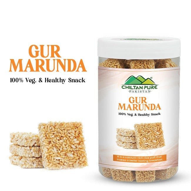 Gur Marunda / گڑ مرونڈا / Puffed Rice Brittle - ChiltanPure