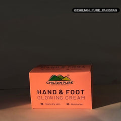 Hand & Foot Glowing CREAM 🦶✋ Formulated With Multi - Vitamins & Glowing Agents, Moisturizes, Soothes & Improves Skin Texture, Makes Skin Soft & Glowing - ChiltanPure