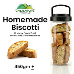 Homemade Biscotti Cookies / Made With Organic Desi Butter, Bakery Biscuit - ChiltanPure