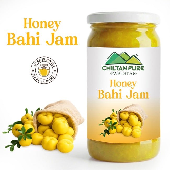 Honey Bahi Jam (Made in Honey) / شہد بہی جام / Glass packaging / 630gm - ChiltanPure