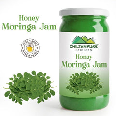 Honey Moringa Jam (Made in Honey) / شہد مورنگا جام / Glass packaging / 630gm - ChiltanPure
