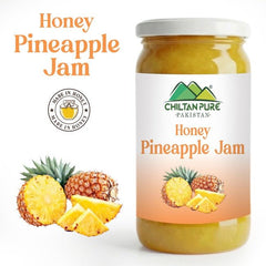Honey Pineapple Jam (Made in Honey) / شہد انناس جام / Glass packaging / 630gm - ChiltanPure