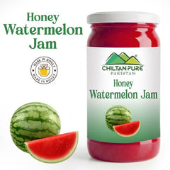 Honey Watermelon Jam (Made in Honey) / شہد تربوز جام / Glass packaging / 630gm - ChiltanPure
