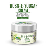 Husn-e-Yousuf Cream – Brightens & Whitens Skin, Fade Dark Spots, Treats Acne & Shed Dead Skin Cells - ChiltanPure