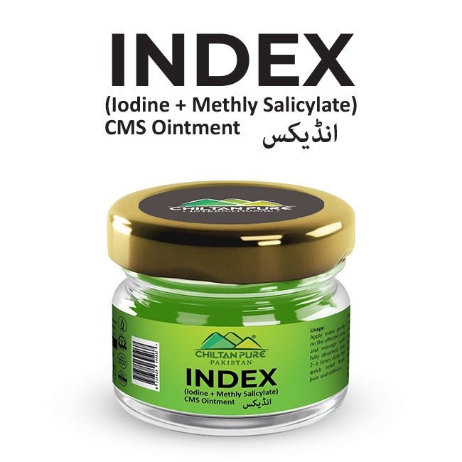 CHILTAN PURE Index Pain Relief Topical Solution with Iodine and Methyl Salicylate
