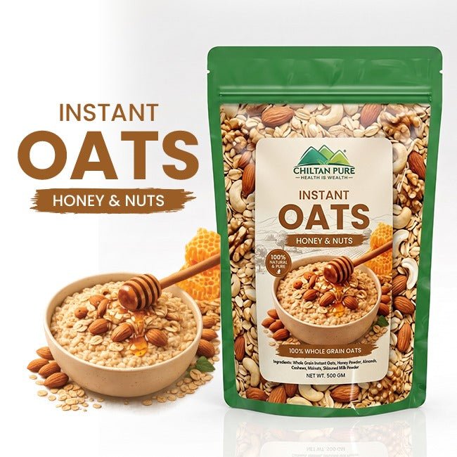 Instant Oats (Honey & Nuts) - ChiltanPure