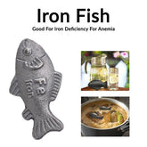 Iron Fish / Lucky Iron Fish / Good For Iron Deficiency For Anemia - ChiltanPure