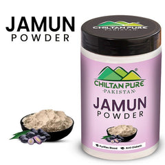 Jamun Powder - Purifies Blood, Anti - Diabetic, Heart Healthy & Rich in Vitamins (Java Plum, Jambolan) - ChiltanPure