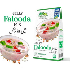 Jelly Falooda / Jelly Falooda Mix / جیلی فالودہ مکس / Jelly Flooda Recipe / 235gm± - ChiltanPure