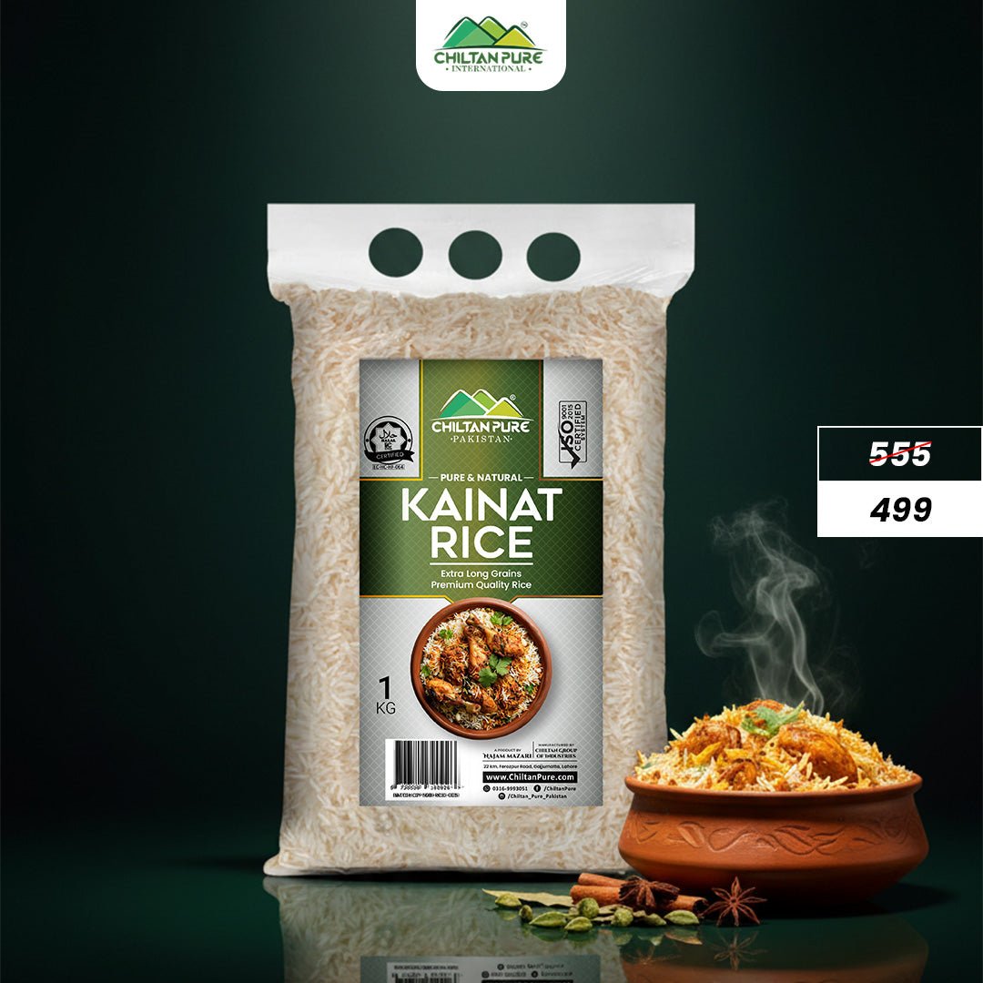 Kainat Rice / (کائنات چاول) / Extra Long Grain & Naturally Aromatic - ChiltanPure
