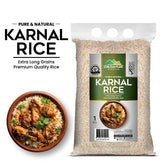 Karnal Rice / (کرنال چاول) / Long Grain Fragrant Premium Quality & Rich Flavor 🌾✨ 1kg - ChiltanPure