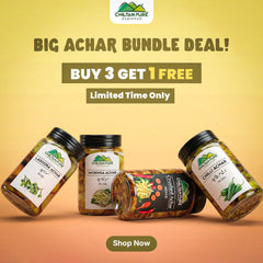 Lasoora Achar / Pickle - Spice Up Your Meal with an Explosion of Tangy Traditional Delight - ChiltanPure
