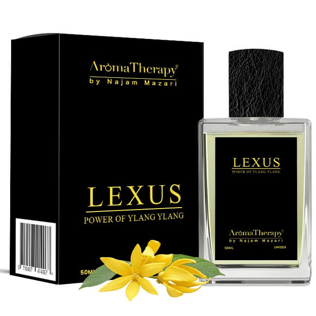 Lexus Natural Perfume - Infused with ylang - ylang for an exotic fragrance in every spray - ChiltanPure