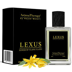 Lexus Natural Perfume - Infused with ylang - ylang for an exotic fragrance in every spray - ChiltanPure