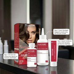 Light Brown Hair Colour / Dye / Ammonia free hair Colour Dye - ChiltanPure