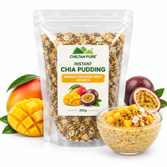 CHILTAN PURE Instant Chia Pudding Mango Passion Fruit Crunch 200g