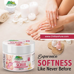 Mani and Pedi Scrub - Exfoliates Dead Skin, Deeply Cleanses Pores, Prevents Rough Skin, and Brighten Hands and Foot! - ChiltanPure