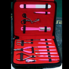 Mani & Pedi Tool Kit - 15 - in - 1 Professional Nail Care Set - ChiltanPure
