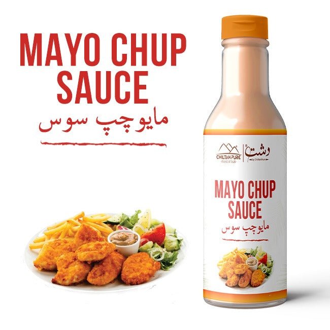Mayo Chup Sauce – Creamy Blend of Mayonnaise & Ketchup for Dips & Snacks - ChiltanPure