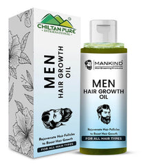Men Hair Growth Oil – Encourages Scalp Circulation, Repair Hair Damage, Rejuvenate Hair Follicles to Boost Hair Growth,, Doctor's 👨⚕️ Recommended - ChiltanPure