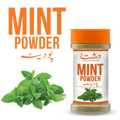 Mint Powder - A Natural Burst of Freshness (Plastic packaging) - ChiltanPure