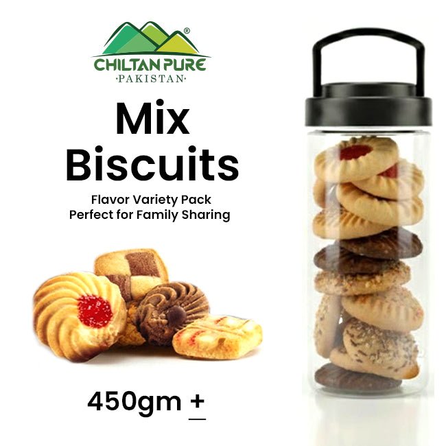 Mix Biscuit Cookies / Made With Organic Desi Butter, Bakery Biscuit - ChiltanPure