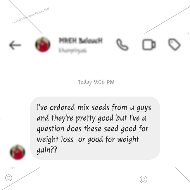 Mix Seeds – Rich in Antioxidants, Metabolism Booster & Good Source of Omega - 3 - ChiltanPure