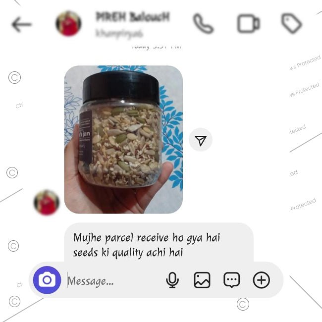 Mix Seeds – Rich in Antioxidants, Metabolism Booster & Good Source of Omega - 3 - ChiltanPure