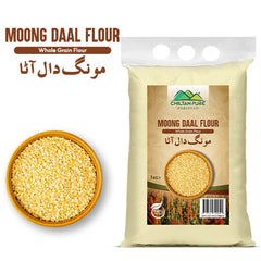 Moong Daal Flour / مونگ دال آٹا / Moong Daal Atta / 1kg - ChiltanPure