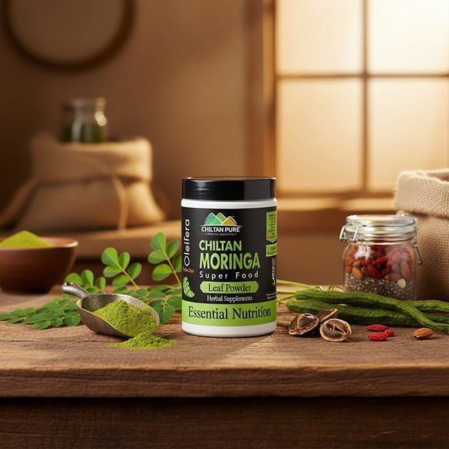Moringa Powder - Wellness in Every Spoon , Nature's Multivitamin (small) - ChiltanPure