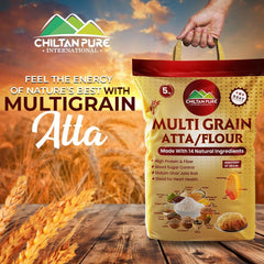 Multi Grain Atta / Flour - Made with 14 Natural Ingredients - ChiltanPure