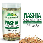 Nashta Oats with Nuts - Fuel Your Day with a Nutritious Nutty and Crunchy Bite - ChiltanPure