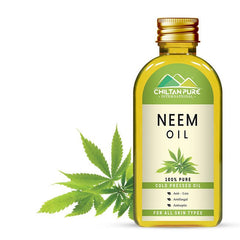 CHILTAN PURE Neem Oil 140ml neem oil for natural skin and hair care